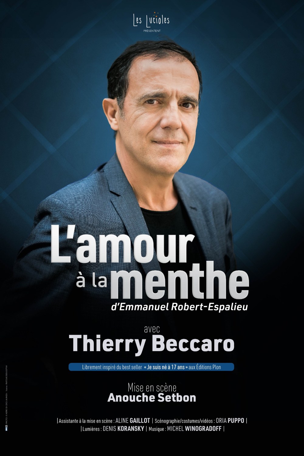 Affiche du spectacle L’amour à la menthe