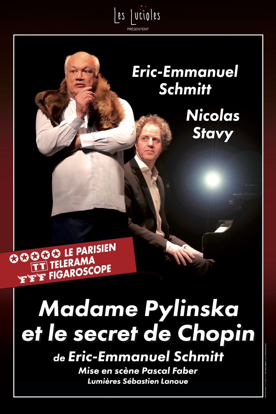 Affiche du spectacle Madame Pylinska et le secret de chopin