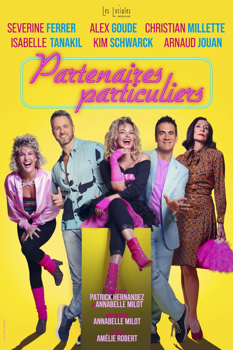Affiche du spectacle Partenaires Particuliers